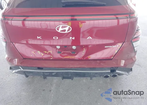 2024 Hyundai Kona N Line из США, поврежденный, VIN KM8HACA35RU085848